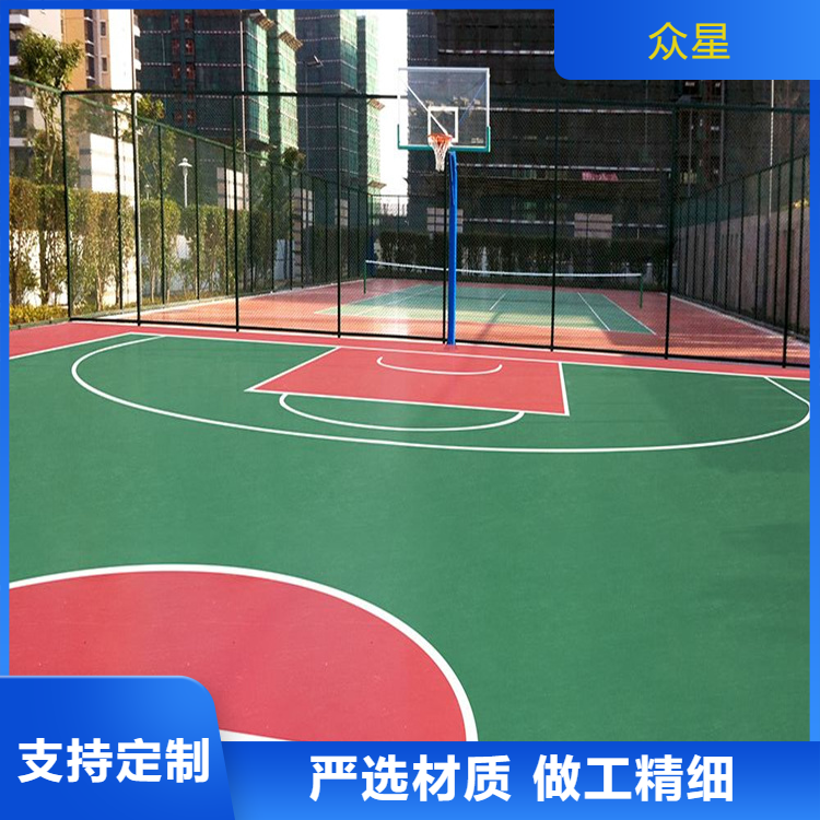 海东市人造草坪篮球场硅PU - 哪里好